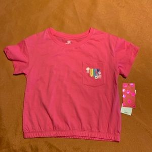 Juicy by Juicy Couture 100 Cotton Pink Shirt Girls Small 7/8 New You NEED This